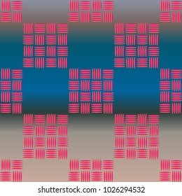 New multicolor abstract background with steel grid.