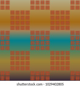 New multicolor abstract background with steel grid.