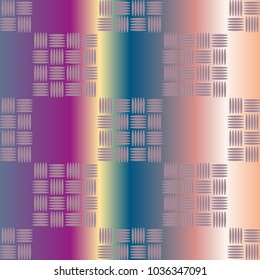 New multicolor abstract background with steel grid.