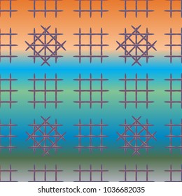 New multicolor abstract background with steel grid.