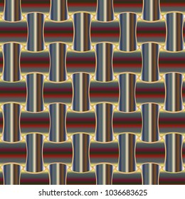 New multicolor abstract background with steel grid.