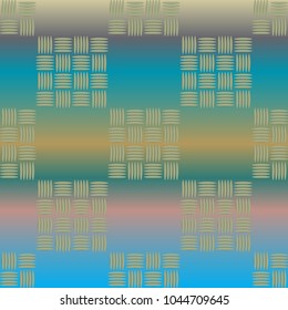 New multicolor abstract background with steel grid.