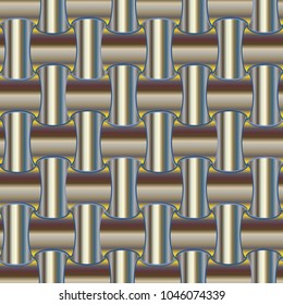 New multicolor abstract background with steel grid.