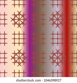 New multicolor abstract background with steel grid.