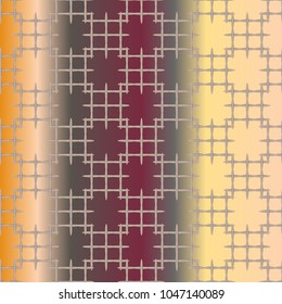 New multicolor abstract background with steel grid.