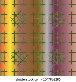 New multicolor abstract background with steel grid.