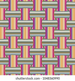 New multicolor abstract background with steel grid.