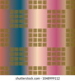 New multicolor abstract background with steel grid.