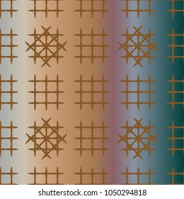 New multicolor abstract background with steel grid.
