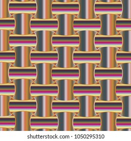 New multicolor abstract background with steel grid.