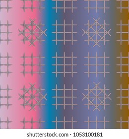New multicolor abstract background with steel grid.