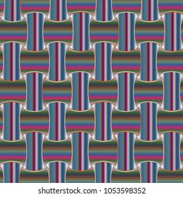 New multicolor abstract background with steel grid.