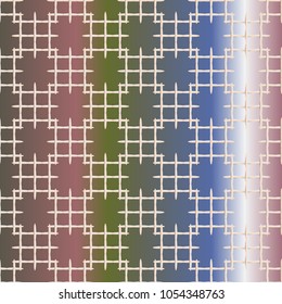 New multicolor abstract background with steel grid.