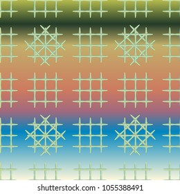 New multicolor abstract background with steel grid.