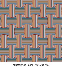 New multicolor abstract background with steel grid.