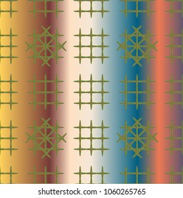 New multicolor abstract background with steel grid.