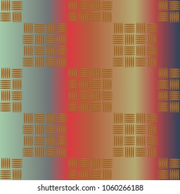 New multicolor abstract background with steel grid.