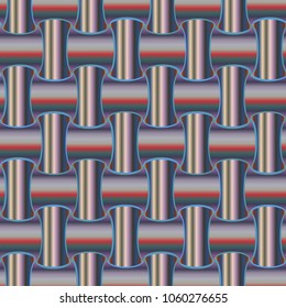 New multicolor abstract background with steel grid.