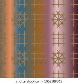 New multicolor abstract background with steel grid.