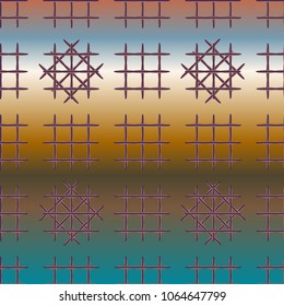 New multicolor abstract background with steel grid.