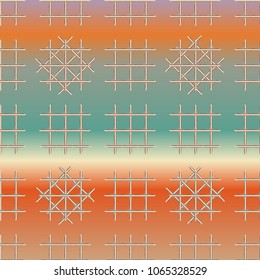 New multicolor abstract background with steel grid.