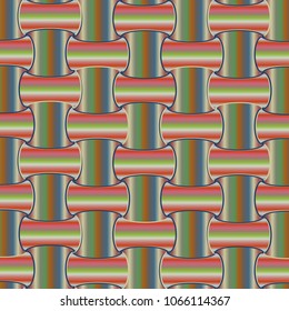 New multicolor abstract background with steel grid.