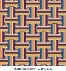 New multicolor abstract background with steel grid.