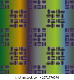 New multicolor abstract background with steel grid.