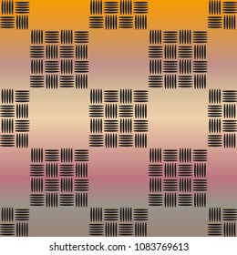 New multicolor abstract background with steel grid.