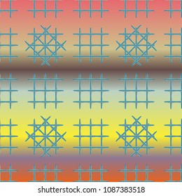 New multicolor abstract background with steel grid.
