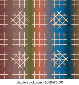 New multicolor abstract background with steel grid.