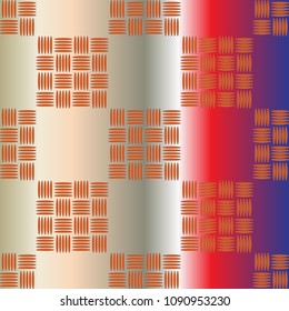 New multicolor abstract background with steel grid.