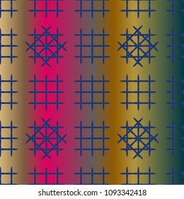 New multicolor abstract background with steel grid.