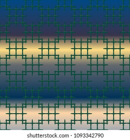 New multicolor abstract background with steel grid.