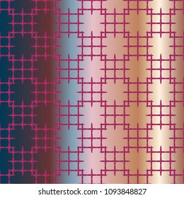 New multicolor abstract background with steel grid.