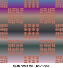 New multicolor abstract background with steel grid.