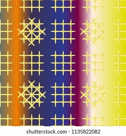 New multicolor abstract background with steel grid.