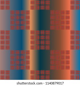 New multicolor abstract background with steel grid.