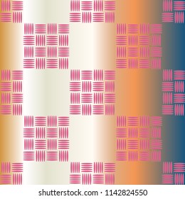 New multicolor abstract background with steel grid.