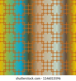 New multicolor abstract background with steel grid.