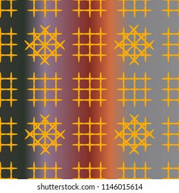 New multicolor abstract background with steel grid.