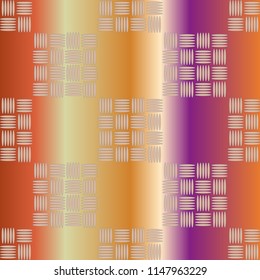 New multicolor abstract background with steel grid.