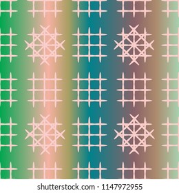 New multicolor abstract background with steel grid.