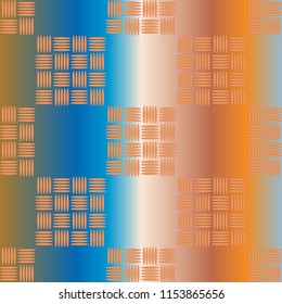 New multicolor abstract background with steel grid.