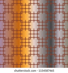 New multicolor abstract background with steel grid.
