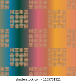 New multicolor abstract background with steel grid.