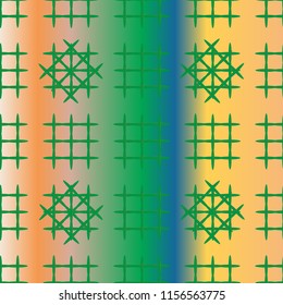 New multicolor abstract background with steel grid.