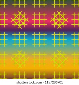 New multicolor abstract background with steel grid.