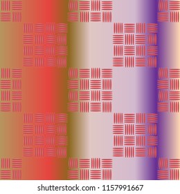 New multicolor abstract background with steel grid.