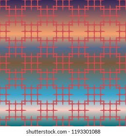 New multicolor abstract background with steel grid.
